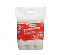 Бумага туалетная Семейная 1сл 12шт L-40м (6) ТБХ*