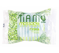 Губка д/тела TIAMO Massage КОМФОРТ поролон+массаж (30) Акцент
