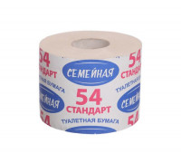 Бумага туалетная 50м 1сл с/вт Семейная стандарт (36) ТБХ
