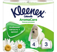 Бумага туалетная Kleenex 3сл 4шт Нежная ромашка (10) Kimberly-Clark Professional