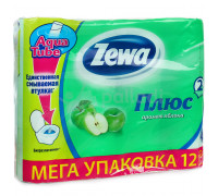 Бумага туалетная ZEWA плюс 2сл 12шт Яблоко (7) ЭйСиЭй Хайджин Продактс Раша