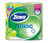 Бумага туалетная ZEWA плюс 2сл 4шт Яблоко (24) ЭйСиЭй Хайджин Продактс Раша