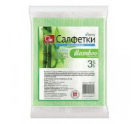 Салфетка GRIFON бамбук 30*38см 3шт (80/30/15) 900-025