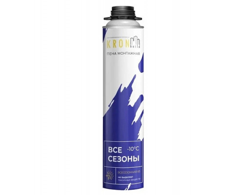 Пена монтажная профессиональная KRONbuild всесезонная 65