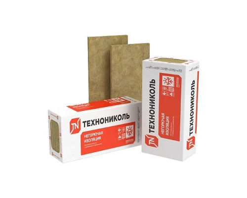Утеплитель ТехноНиколь каменная вата ТЕХНОФАС 1200*600*50 (6 плит)
