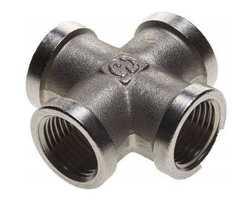 GENERAL FITTINGS  внутренняя резьба 1/2", никель, Крестовина (51048-1/2)