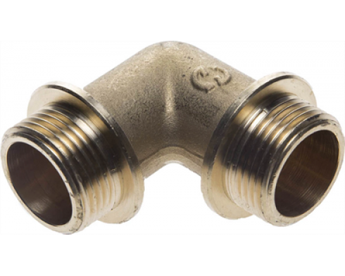 GENERAL FITTINGS  гайка-штуцер, 3/4", латунь, Уголок с упором (51074-G/S-3/4)