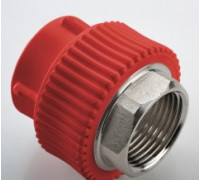 Муфта комбинированная под ключ PP-R AntiFire D32х1" ВР