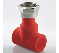Тройник с накидной гайкой PP-R AntiFire D 20х1/2"
