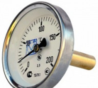 Термометр биметалл 200°C L= 60