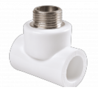 Тройник комбинированный D20х1/2"х20 НР