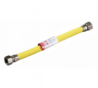 ЗУБР  1/2", 0.5-1 м, гайка-гайка, Растяжная сильфонная подводка (51007-G/G-050-100)