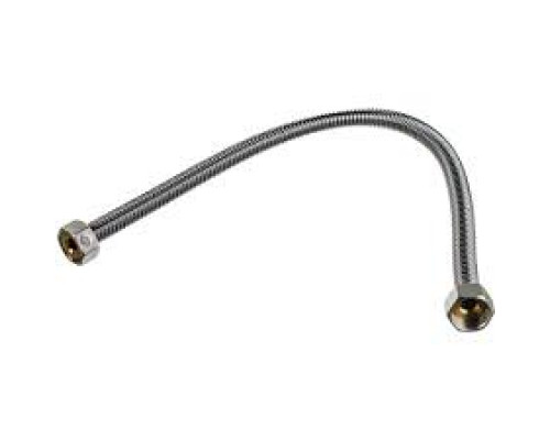ЗУБР  1/2", 0.5 м, гайка-гайка, Сильфонная подводка для воды (51011-G/G-050)
