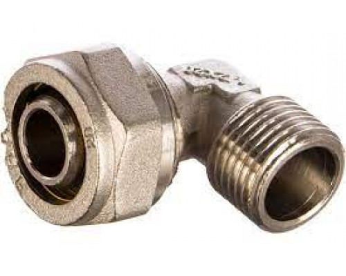 ЗУБР  цанга-штуцер 1/2"х20х2.0 мм, Уголок (51409-20-1/2)